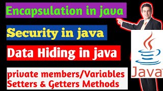 🔴🔐Encapsulation in java | Data hiding in java | Security in java