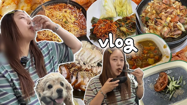 [Eating Vlog] Even in the heat wave, I can't resist soup with soju!ㅋ🥵 (Soup chicken feet, intesti...