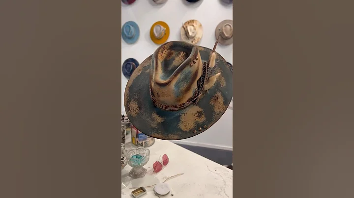 Rough patch #hatter #hatmaker #creativeprocess #felthat #western #nashville #tennessee #westernstyle