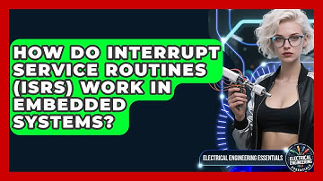 How Do Interrupt Service Routines (ISRs) Work In Embedded Systems?