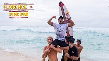 Final: Eli Hanneman takes down North Shore powerhouses for Florence Pipe Pro win