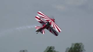 Extreme Aerobatics Bob Richards In His Pitts Biplane - Cameron Air Show
