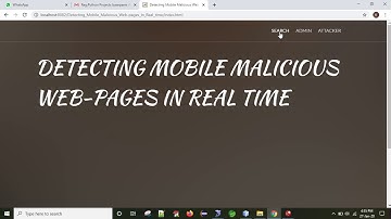 Detecting Mobile Malicious Web-pages In Real Time || JAVA IEEE PROJECT