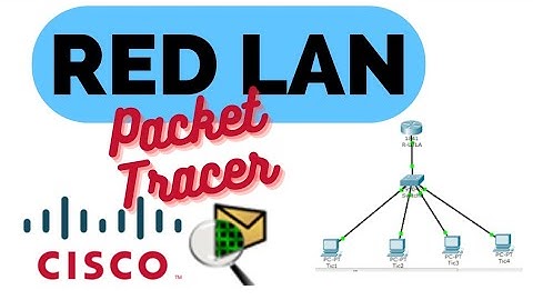 CREAR una RED  LAN en Packet Tracer | Configurar RED LAN