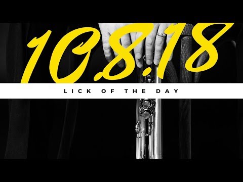 Diatonic Syncopation While Targeting the Root | Jazz Trumpet Lick of the Day 10.8