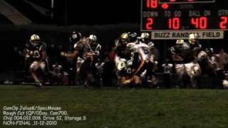 EHS Varsity Rangers (Football) 2010 vs Cottage Grove