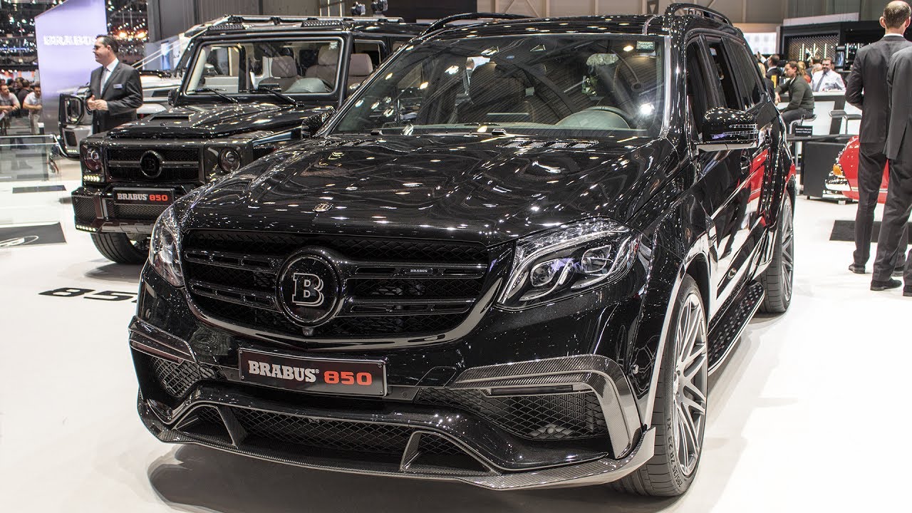 Brabus 850 Mercedes Amg Gls63 Amg Geneva Motor Show 2017