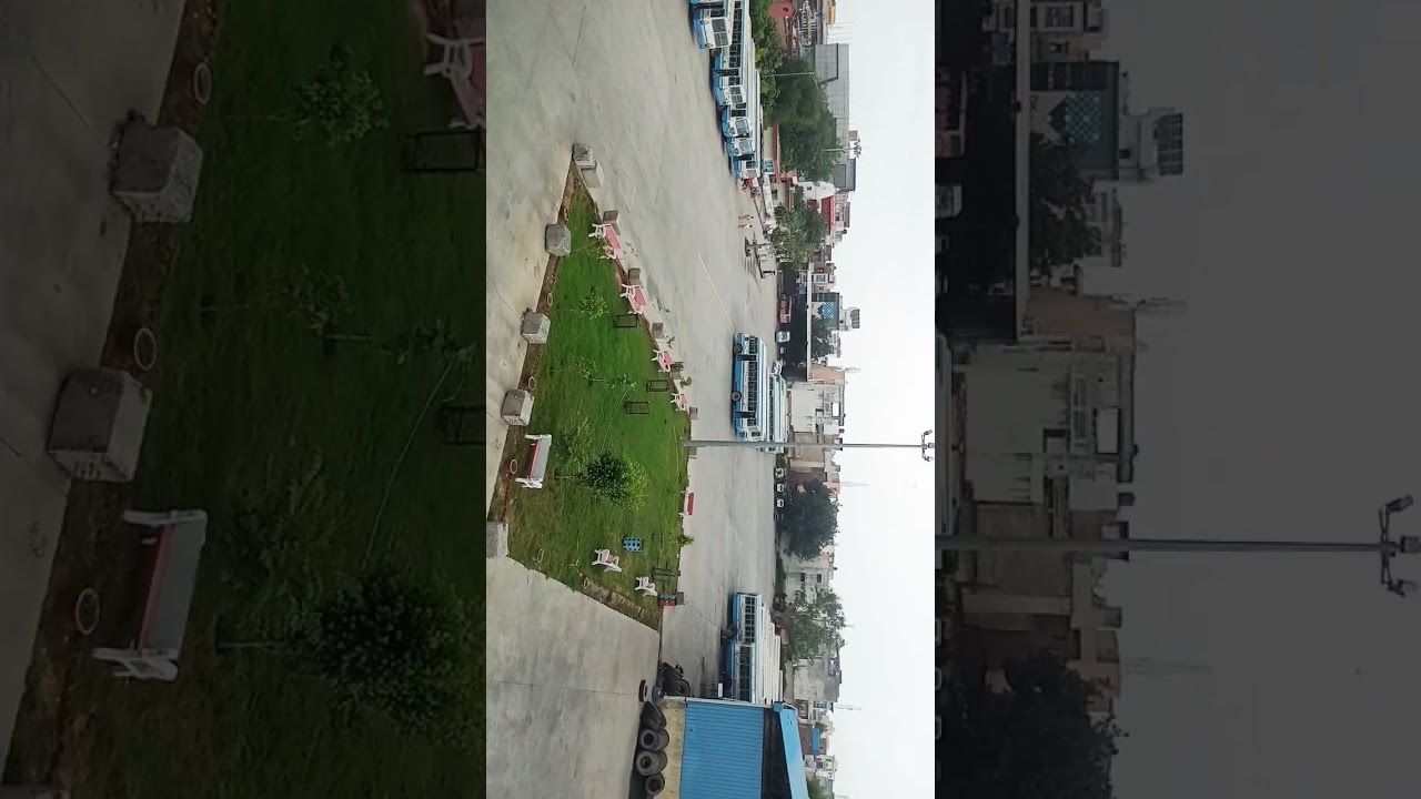 Haryana roadways bus stand palwal