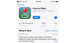 Arapeen Trail Mobile Device Map