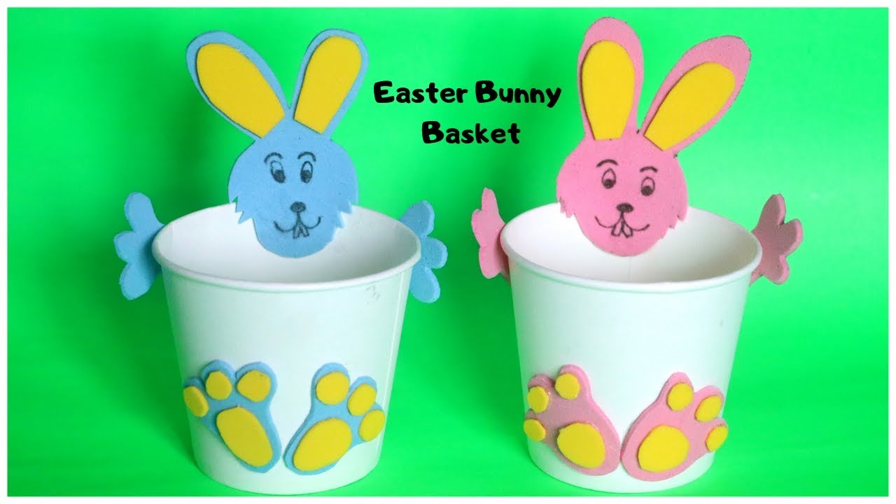 How to Make Foam Cup Bunnies