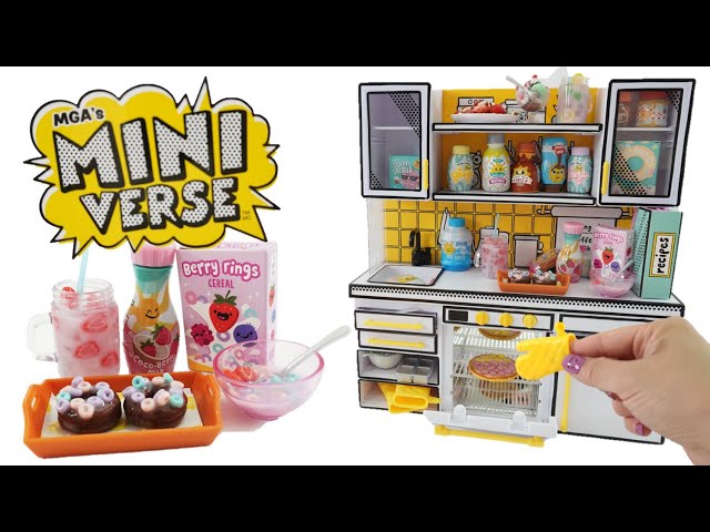 Setup and Cook with Miniverse Make It Mini Kitchen with UV Lamp 