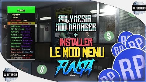 Install 2 Mod Menu + Mod Manager Funsta / Polynesia JAILBREAK GTA V 1.27 / 1.28 WITH MULTIMAN