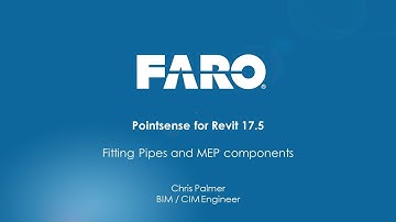 Pointsense for Revit 17.5 -  Fitting Pipes and MEP Components