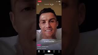 Cristiano Ronaldo live small talk before game!!!