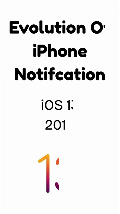 iPhone Notification Sound ๐( iOS 1 To iOS 18 ) #evolution
