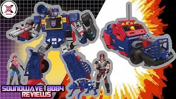 Transformers G.I. Joe 2024 Soundwave Dreadnok Thunder Machine Collaborative Review