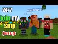 minecraft live stream | minecraft smp live | 24/7 online