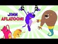 Jinn Aflatooni Ep - 6 - Pyaar Mohabbat Happy Lucky - Hindi Animated Cartoon Show - Zee Kids