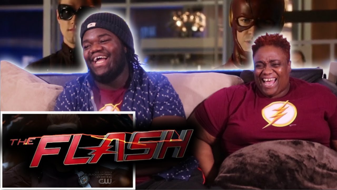 The Flash Season 4 Episode 14 : REACTION WITH MOM!! - YouTube