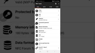NFC Tools programming URL nfc tag screenshot 4