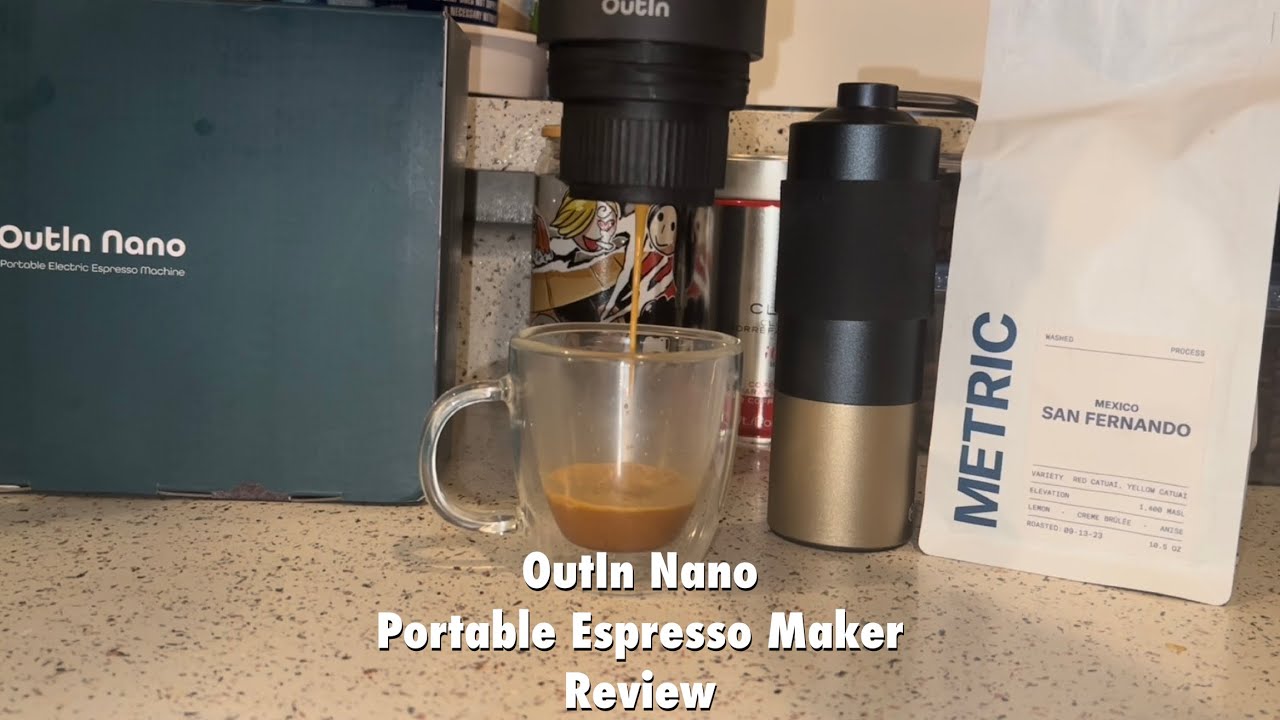 OUTIN Nano Portable Electric Espresso Machine