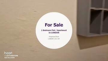 Virtual Viewing of Kingswood Road London, 1 Bedroom Flat/Apartment For Sale from haart estate agents