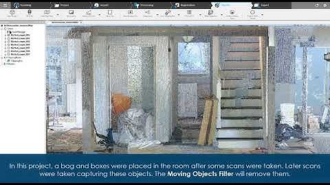 FARO SCENE 2019 Moving Object Filter - Filter - English