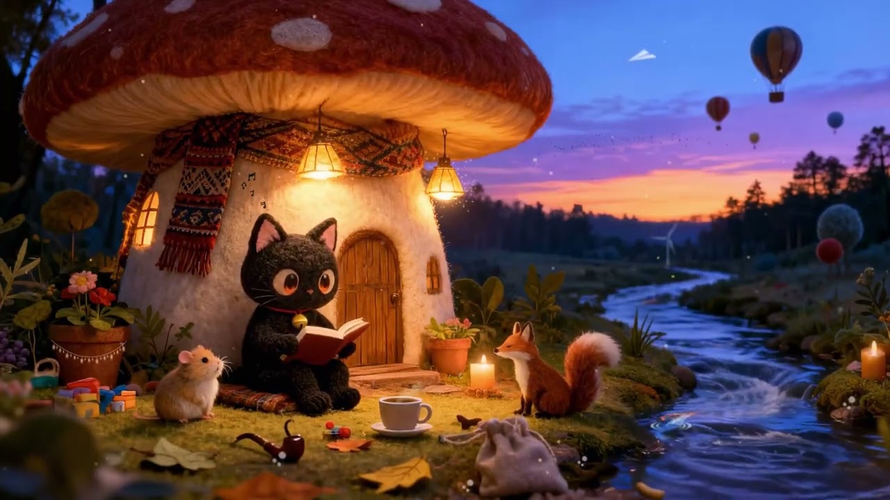 Read, rest, repeat. 📚 Chill Jazzhop Lofi Beats 🐱 for deep focus and cozy vibes with Loki cat