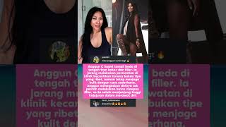 Anggun C Sasmi Akui Tak Ingin Oplas Ikuti Tren Artis Masa Kini Anggun Ingin Natural #fyp #viral