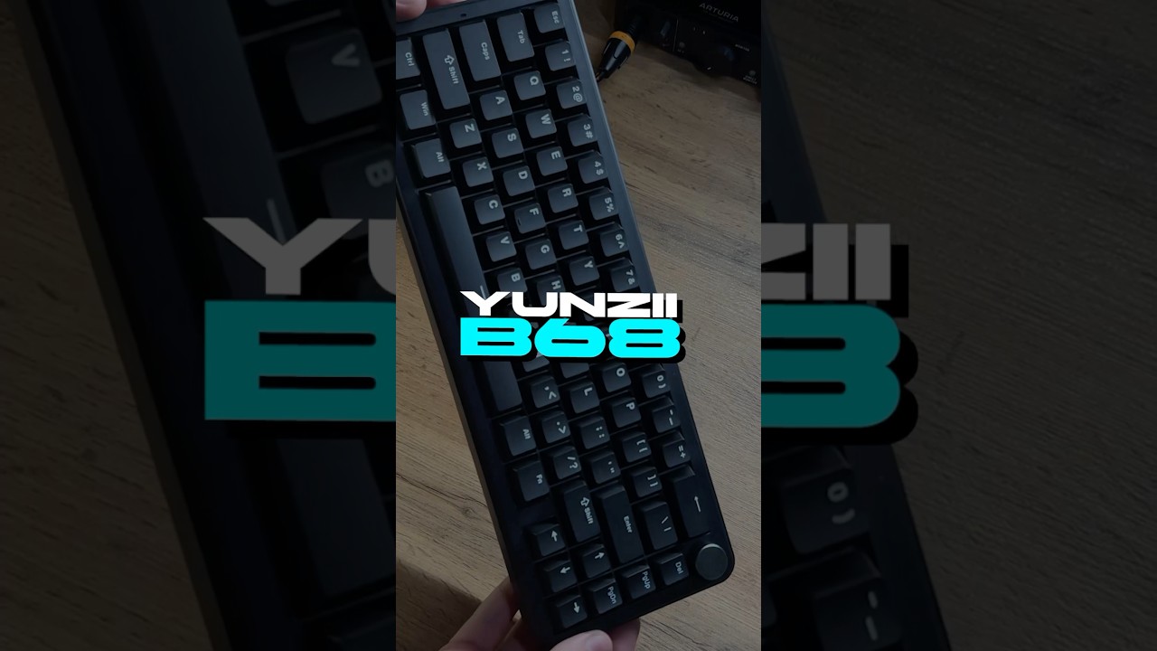 YUNZII B68 | ТГК - DAF1GG #foryou #gaming #yunzii #keyboard #клавиатура #tech #device #девайсы
