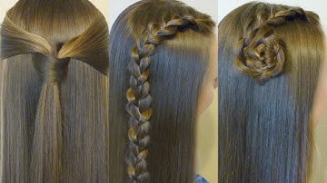 3 Back To School Hairstyles! #1 Quick Easy Heatless Hair Ideas