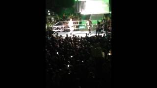 WWE Tour, Manchester 12.04.2015- 6 Man Tag Entrance Part 1