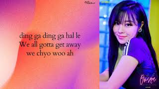 Mamamoo - Dingga (Easy Lyrics) (Karaoke)