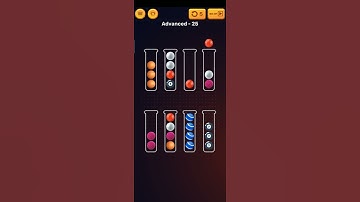 Ball sort Puzzle level 25(advanced),#shorts,#youtubeshort,#shortvideo,#KingShaktie,#short,