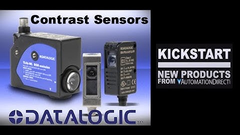 Datalogic Contrast Sensors from AutomationDirect