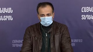 The Press Conference of Armenia's Healthcare Minister Arsen Torosyan
