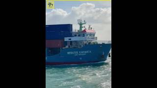 A Cargo Ship Burns 250 Liters Fuel Per Km
