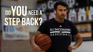 Do you need a Step back with DJ Sackmann | Hoopstudy Basketball