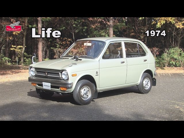 Honda Collection Hall 収蔵車両走行ビデオ Life（1974年） - YouTube