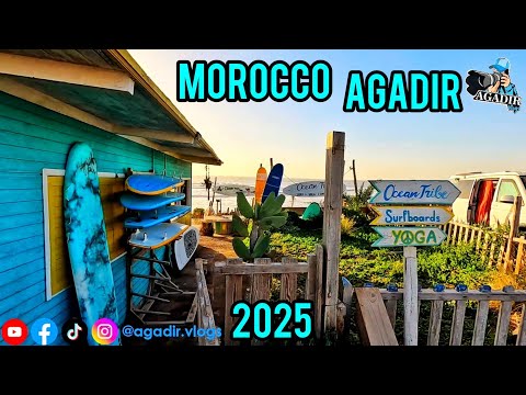 منتزه جديد بشاطئ إيموران بمدينة أكادير جولة لإستكشاف هذا المتنفس لساكنة أورير وتمراغت 