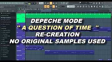 Depeche Mode - A Question Of Time  Re-creation- No Original Samples Used