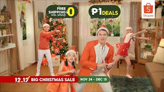 Shopee 12.12 Big Christmas Sale with Ding Dong \& Zia Dantes