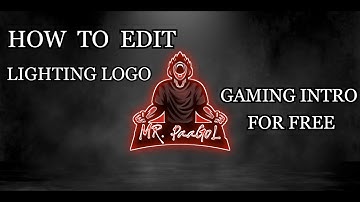 How to Edit lighting logo (Saber effect) || Kinemaster intro || pixelLab tutorial