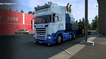 Scania V8 Open pipe sound SJ Concept V0.2 Released | ETS2 1.48