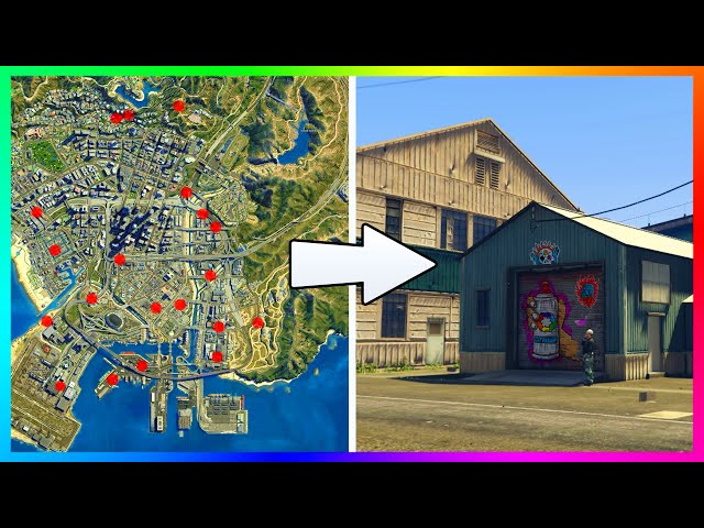 GTA 5 Map HQ | Postcard