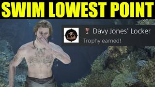 How to Swim to the lowest point on the map | Assassins Creed black flag (davvy jones locker)