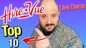Hirevue Interview Tips - 10 Most Common Hirevue Questions and Answers