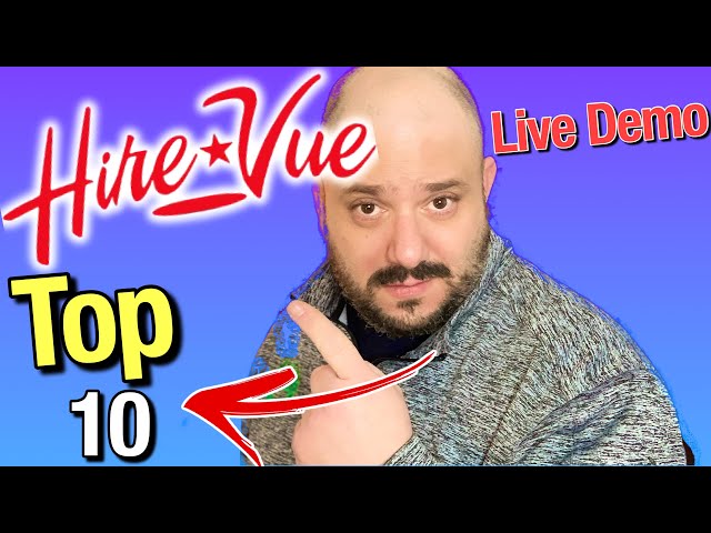 Hirevue Interview Tips - 10 Most Common Hirevue Questions and Answers