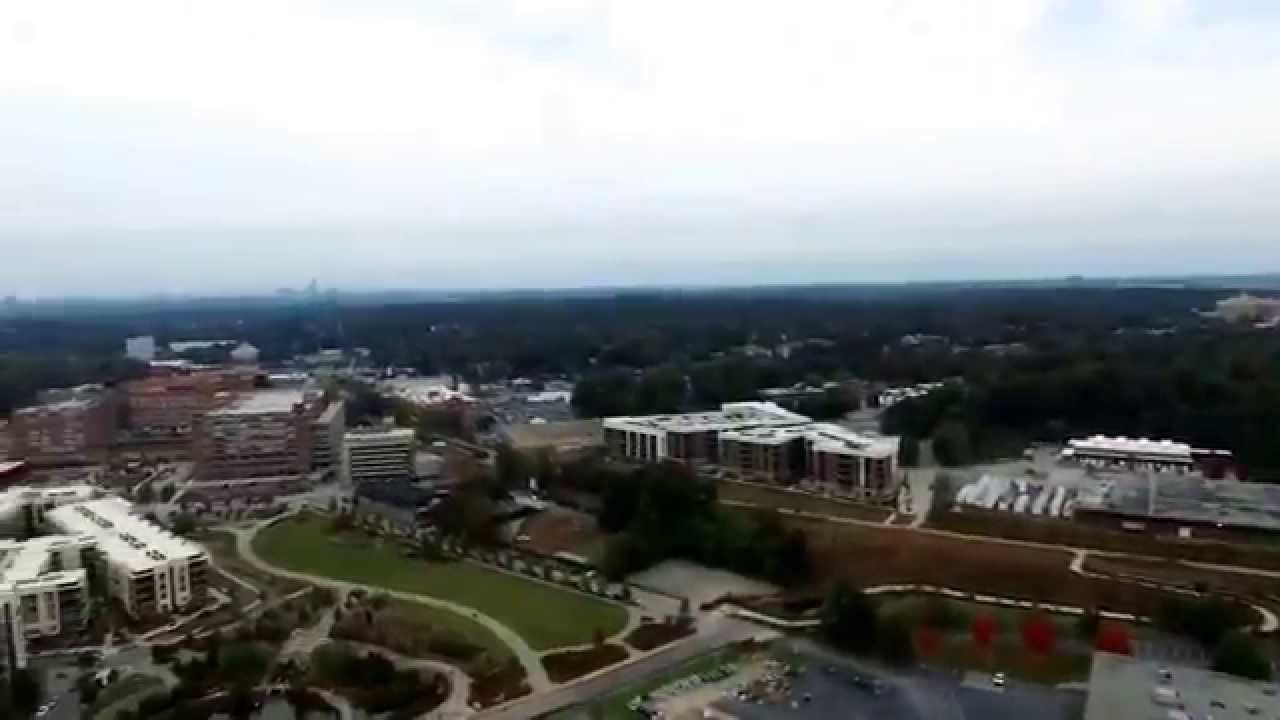 Atlanta, (Old Fourth Ward Historic District) Aerial Footage