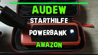 Audew Starthilfe Audewdirect Für Große Motoren 8,5L Benzin Und Dieselmotor Bmw, Porsche, Powerbank